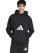 adidas Sportswear Hanorac relaxed fit cu buzunar kangaroo - Negru