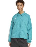 adidas Sportswear Jacheta cu model si capse - Albastru petrol