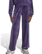 adidas Sportswear Pantaloni de trening cu aspect catifelat - Violet aubergine