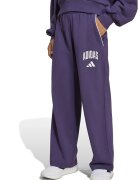 adidas Sportswear Pantaloni de trening cu croiala dreapta si buzunare laterale - Alb/Violet