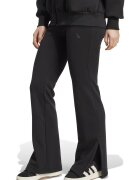 adidas Sportswear Pantaloni de trening cu croiala evazata si slituri la terminatie - Negru