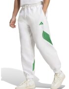 adidas Sportswear Pantaloni de trening cu model colorblock si snur de ajustare - Verde/Alb optic