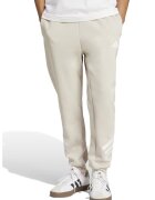 adidas Sportswear Pantaloni de trening din amestec de bumbac cu logo - Alb fildes