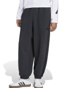 adidas Sportswear Pantaloni de trening din amestec de modal cu snururi - Negru