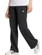 adidas Sportswear Pantaloni de trening drepti cu un snur in talie Essentials - Negru/Alb optic