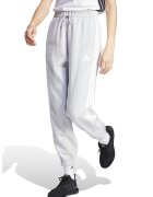 adidas Sportswear Pantaloni de trening lejeri cu talie inalta Essentials - Alb/Gri deschis