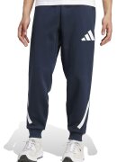 adidas Sportswear Pantaloni de trening relaxed fit cu snur Z.N.E. - Alb/Albastru ultramarin