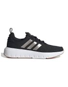adidas Sportswear Pantofi sport cu detalii logo Swift Run - Negru/Argintiu