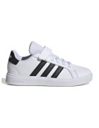 adidas Sportswear Pantofi sport cu inchidere velcro Grand Court 2.0 - Negru/Alb optic