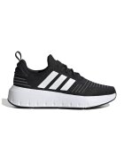adidas Sportswear Pantofi sport cu insertii de plasa Swift Run - Alb/Negru
