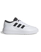 adidas Sportswear Pantofi sport de piele cu logo Osade - Alb/Negru stins