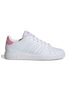 adidas Sportswear Pantofi sport de piele ecologica cu perforatii Advantage Base 2.0 - Alb