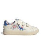 adidas Sportswear Pantofi sport de piele ecologica cu velcro Advantage 2.0 - Albastru royal/Alb murdar