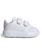adidas Sportswear Pantofi sport de piele ecologica cu velcro Advantage - Alb