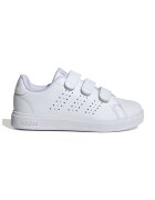 adidas Sportswear Pantofi sport de piele ecologica cu velcro Advantage Base 2.0 - Alb optic