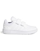 adidas Sportswear Pantofi sport de piele ecologica cu velcro Hoops 3.0 - Alb
