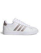 adidas Sportswear Pantofi sport de piele ecologica Grand Court 2.0 - Alb/Argintiu