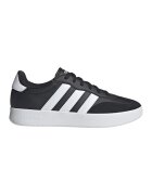 adidas Sportswear Pantofi sport din piele ecologica cu insertii din piele intoarsa Barreda - Negru/Alb optic
