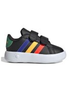 adidas Sportswear Pantofi sport din piele ecologica cu velcro Grand Court 2.0 - Negru