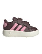 adidas Sportswear Pantofi sport din piele ecologica cu velcro Grand Court 2.0 - Roz deschis/Violet tyrian