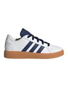 adidas Sportswear Pantofi sport din piele ecologica Grand Court 2.0 - Alb/Albastru ultramarin