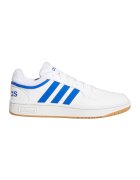 adidas Sportswear Pantofi sport din piele ecologica Hoops 3.0 - Alb/Albastru