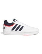 adidas Sportswear Pantofi sport din piele ecologica Hoops 3.0 - Rosu/Alb murdar/Bleumarin