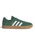 adidas Sportswear Pantofi sport din piele intoarsa VL Court 3.0 - Alb/Verde feriga