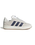 adidas Sportswear Pantofi sport Grand Court Alpha de piele intoarsa - Albastru inchis/Bej deschis