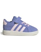 adidas Sportswear Pantofi sport Grand Court cu velcro - Albastru lavanda/Roz
