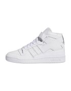 adidas Sportswear Pantofi sport mid-high de piele si piele ecologica - Alb