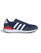adidas Sportswear Pantofi sport Run 60s 4.0 cu insertii de piele intoarsa - Alb/Bleumarin
