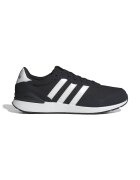 adidas Sportswear Pantofi sport Run 60s 4.0 cu insertii de piele intoarsa - Negru