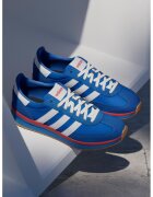 adidas Sportswear Pantofi sport Run 70s cu insertii din piele intoarsa - Albastru royal/Alb optic