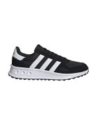 adidas Sportswear Pantofi sport Run 84 cu insertii de piele intoarsa - Alb/Negru