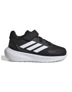 adidas Sportswear Pantofi sport Run Falcon 5 din material textil cu velcro - Negru/Alb optic