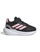 adidas Sportswear Pantofi sport Run Falcon 5 din material textil cu velcro - Negru/Roz pastel