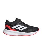 adidas Sportswear Pantofi sport Runfalcon 5 din plasa cu logo si velcro - Rosu/Negru/Alb optic