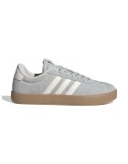 adidas Sportswear Pantofi sport VL Court 3 din piele intoarsa - Alb/Gri deschis