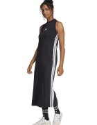 adidas Sportswear Rochie din amestec de bumbac cu slit lateral - Negru