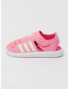 adidas Sportswear Sandale cu varf inchis si logo - Roz