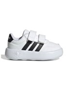 adidas Sportswear Tenisi Break Net 3.0 din piele ecologica cu velcro - Negru/Crem