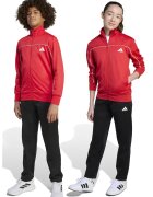 adidas Sportswear Trening cu fermoar model colorblock - Alb/Negru/Coral