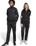 adidas Sportswear Trening cu fermoar model colorblock - Negru/Roz