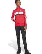 adidas Sportswear Trening cu fermoar si design colorblock Tiberio - Negru/Coral