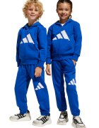 adidas Sportswear Trening cu fermoar si gluga - Alb/Albastru royal