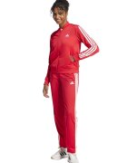 adidas Sportswear Trening cu logo si fermoar W ESS 3S TS - Alb/Coral