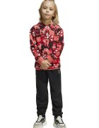 adidas Sportswear Trening cu model si gluga - Rosu/Negru