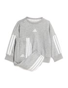 adidas Sportswear Trening regular fit cu decolteu la baza gatului Essentials - Alb/Gri melange