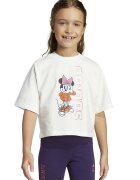adidas Sportswear Tricou cu imprimeu cu Minnie Mouse - Roz pastel/Portocaliu mandarina/Alb murdar